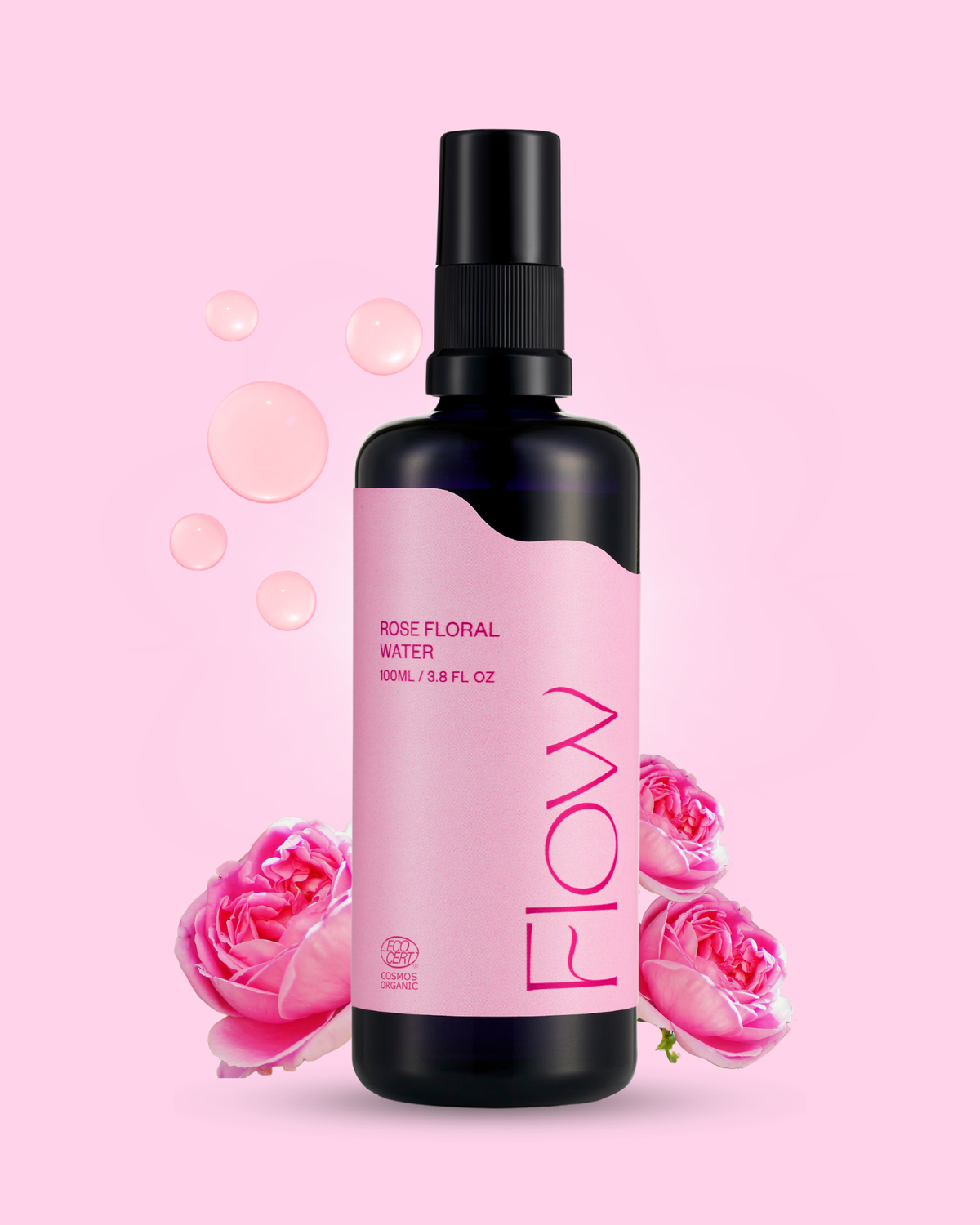 Rose Floral Water Cosmos Organic