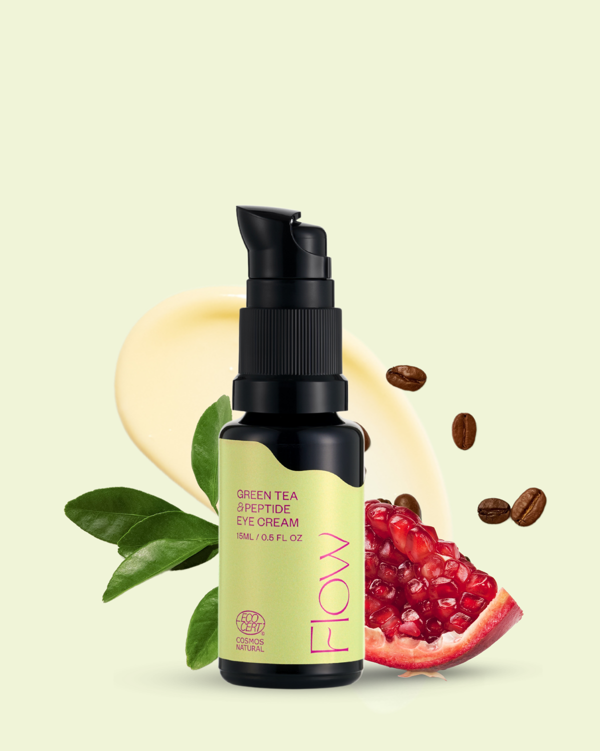 Green Tea & Peptide Eye Cream for Dark Circles 
