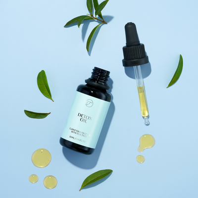 Flow Cosmetics Detox oil - Clarifying dry oil serum with tea tree for oily and combination skin