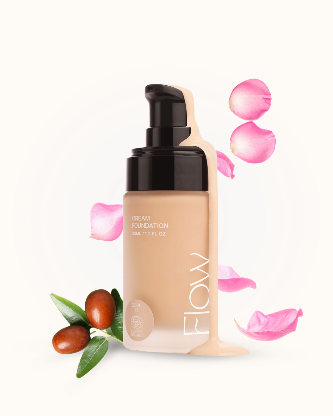 Cream Foundation - Medium to full coverage