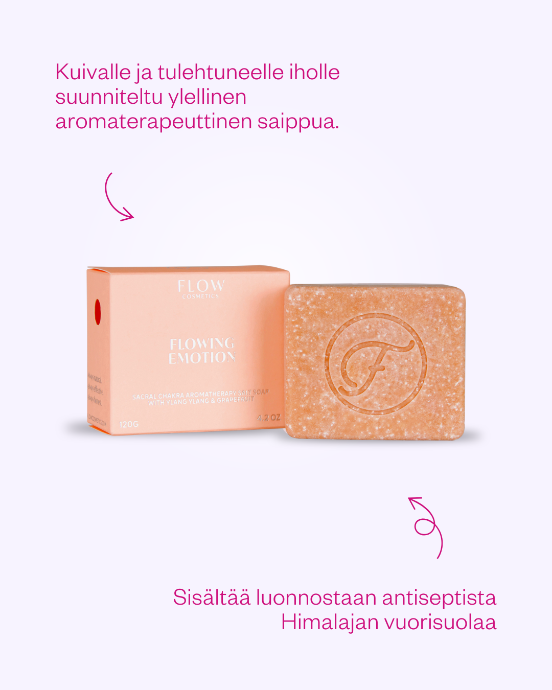 Flowing Emotion Salt Soap for body