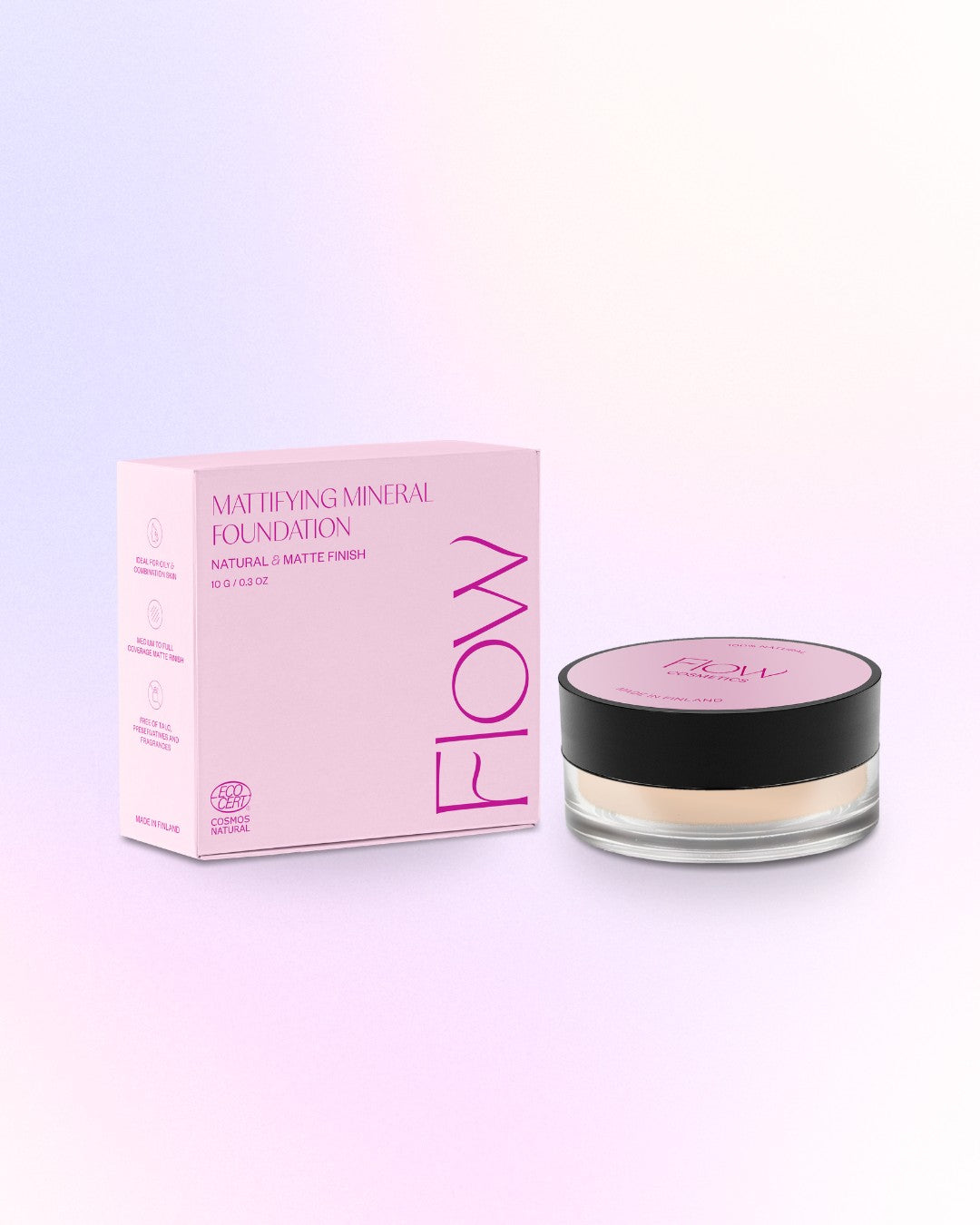 Mattifying Mineral Foundation - mineral foundation for normal to oily skin